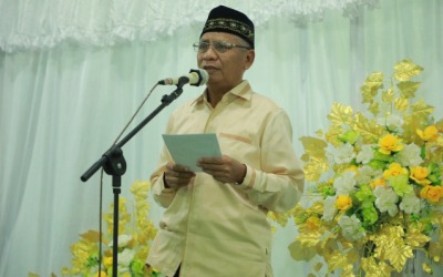 Surya Hadiri Peringatan Nuzulul Quran di Mesjid Raya