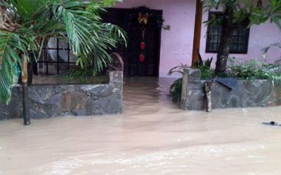 Akibat Hujan Deras, Rumah Warga di Inhu Terendam Banjir