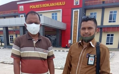 Oknum Kades di Rohul Dilaporkan ke Polres