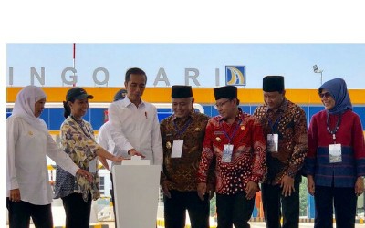 Jokowi Resmikan Tol Malang-Pandaan Seksi I-III