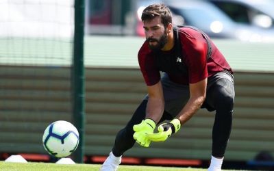 Akhir Pekan Ini Alisson Jalani Debut di Liverpool