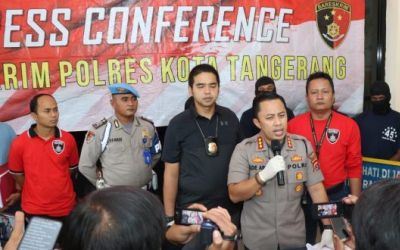 Polresta Tangerang Tetapkan 4 Oknum Buruh Jadi Tersangka