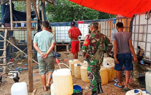 7 Ribu Liter Premium Ditimbun di Rohul, Pelaku Masih Aman