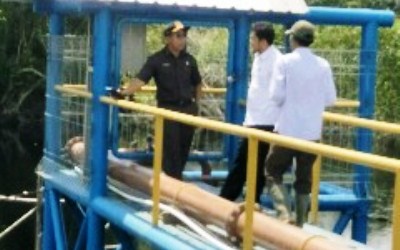 Anggota Dewan Siak Kunjungi Persawahan Selat Guntung