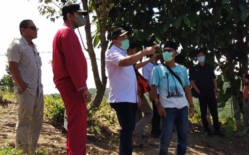 Wabup Siak Tinjau Danau Telago Batin Bungsu di Minas