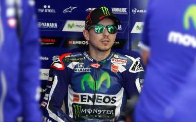 Jorge Lorenzo Incar Podium di MotoGP Prancis