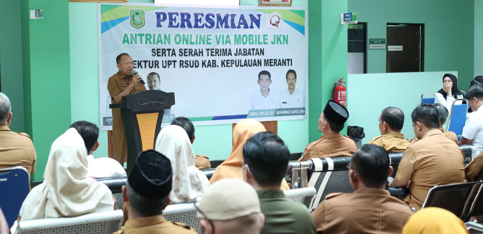 Diresmikan, RSUD Meranti Mulai Berlakukan Pendaftaran Lewat Aplikasi Mobile JKN