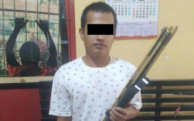 Emosi Diduga Istri Diselingkuhi, Suami Tembak Tetangga