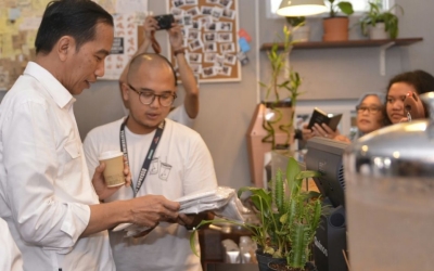 Presiden Puji Anak Muda Kembangkan Brand Lokal