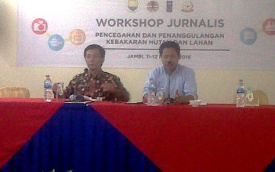 UNDP dan Dinas Kehutanan Adakan Workshop Bersama Jurnalis