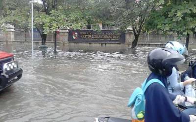 Ini Lima Titik Rawan Banjir di Kota Pekanbaru