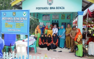 Tim Monitoring Lomba PKK Tingkat Provinsi Kunjungi Asahan