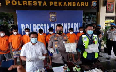 4 Kg Sabu-sabu Berhasil Diamankan Polresta Pekanbaru