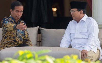 Survey SMRC : Jokowi-Ma'ruf 57,6%, Prabowo-Sandiaga 31,8%