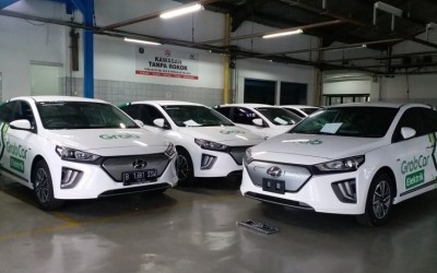 Mobil Listrik Hyundai Ioniq Jadi Taksi Online