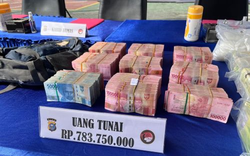 Polda Riau Sita Barang Bukti Rp 3.2 M dari 2 Gembong Narkoba