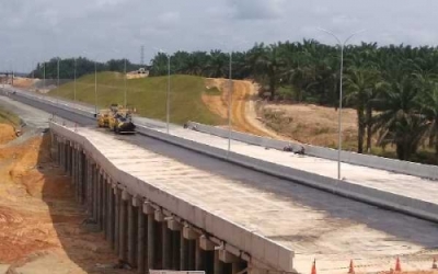 Ini Buktinya Pembangunan Tol Pekanbaru - Dumai