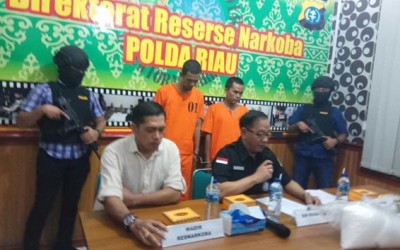 4 Kg Sabu Asal Bengkalis Diamankan Polda Riau