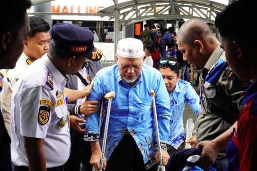 299 Jamaah Haji asal Kabupaten Siak Menuju Pelabuhan Buton