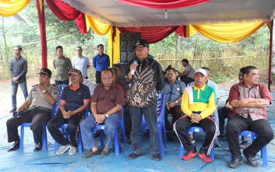 Bupati Asahan Minta Dukungan ke Warga Tanjung Asri