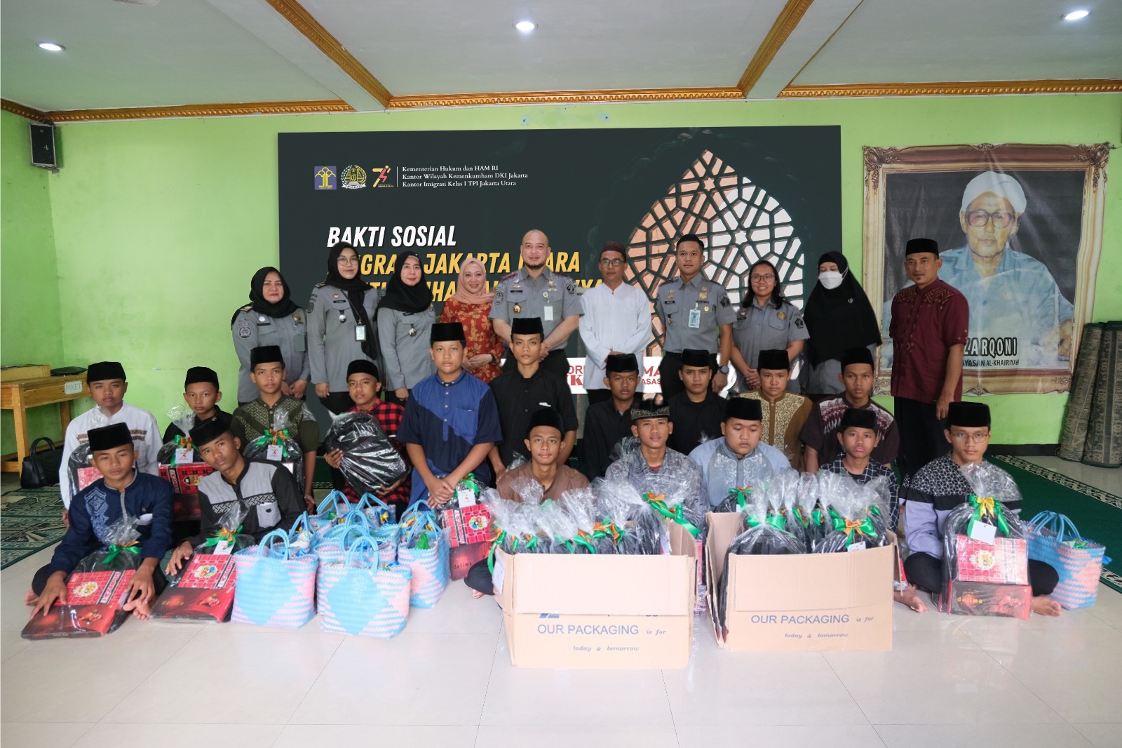 Peringati HBI Ke-74, Imigrasi Jakarta Utara Laksanakan Baksos