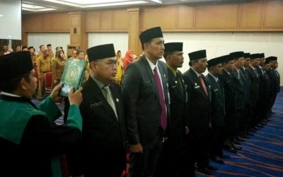 Bupati Rohul Lantik 16 Pejabat Tinggi Pratama