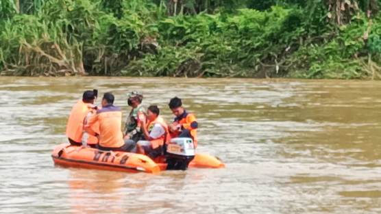 Seorang Warga Tenggelam dan Hilang di Sungai Rokan Riau