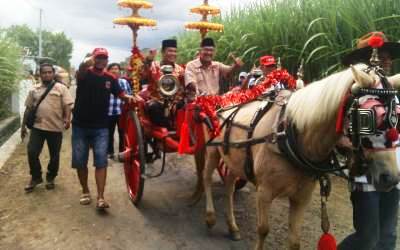 Anggota Dewan Ikut Resmikan Jalan Rabat Beton Gedog Wetan