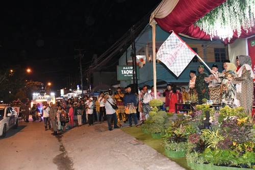 Bupati Bengkalis Lepas Peserta Pawai Takbir Idul Fitri 1444 H