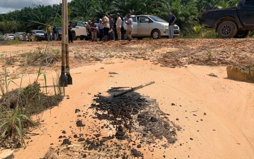 Limbah Ex Chevron Blok Rokan Kembali Muncul di Lokasi SSPLT KLHK