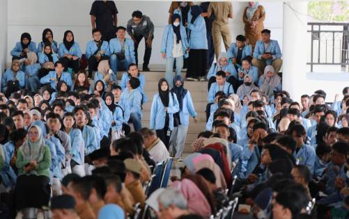 1.299 Mahasiswa Universitas Riau Ikuti Kukerta di Kabupaten Siak