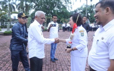 Bupati Asahan Pimpin Upacara Hari Kesehatan Nasional