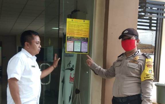 Polisi Pasang Himbauan Tak Mudik