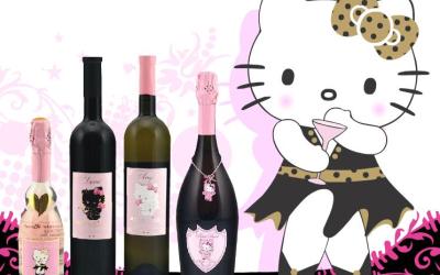 Unik, Hello Kitty di Botol Wine Kolaborasi Jepang dan Italia