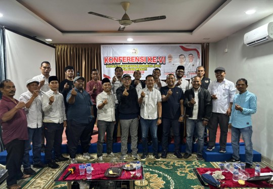 Konferensi VI PWI Meranti Berlangsung Solid dan Penuh Kebersamaan