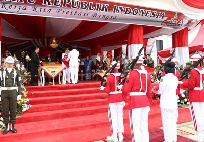 Bupati Sukiman Ajak Isi Kemerdekaan Dengan Pembangunan