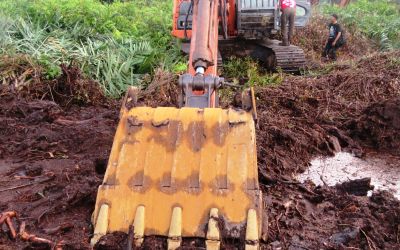 Kementerian LHK Amankan Alat Berat Laporan Warga TNTN