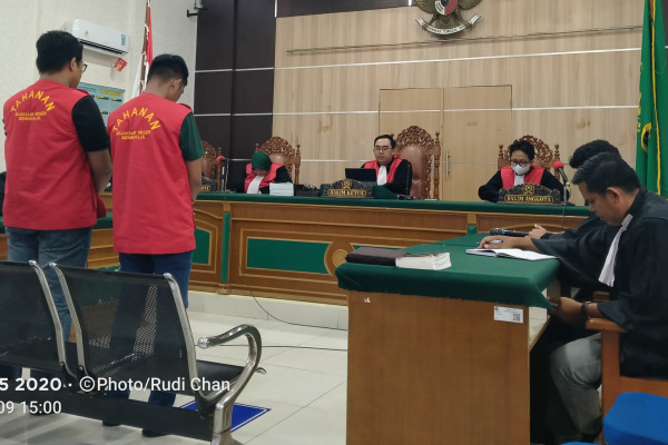 PN Bengkalis Vonis Mati Gembong Narkoba Uncle Jay dan Padi