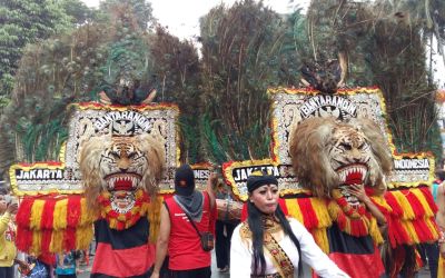 Reyog Ponorogo Meriahkan Cap Go Meh Bogor