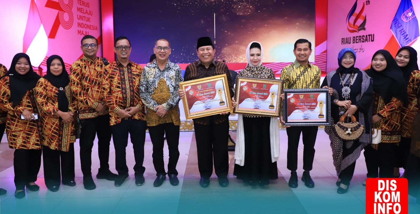 Pemkab Rohul Raih Anugerah KI Award 2023