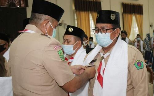 Bupati Siak Lantik Pengurus SAKO Pramuka Ma'arif Nahdatul Ulama