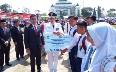 Bank Bengkulu Cabang Bintuhan Salurkan Dana CSR