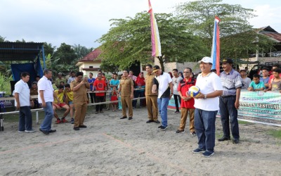 Sekda Asahan Resmi Buka Kejuaraan Bola Voli