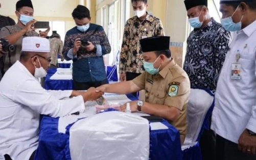 Husni Merza Berharap Zakat Kabupaten Siak Terus Meningkat