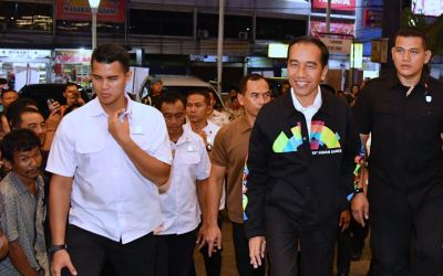 Presiden Jokowi Sapa Warga Riau di Mall Ciputra 