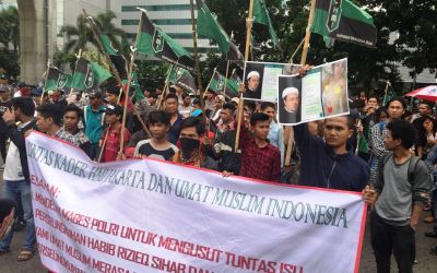 Mahasiswa Desak Polisi Usut Video Habib Rizieq-Firza Husein