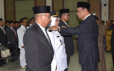 Bupati Kampar Lantik 5 Eselon II, Ini Namanya