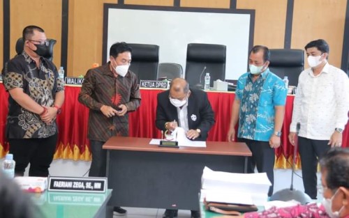 2 OPD Baru Dapat Persetujuan Pemkot Gunungsitoli dan DPRD