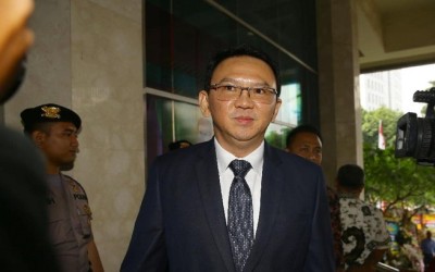 Ahok Hadiri Pelantikan Anggota DPRD DKI 2019-2024