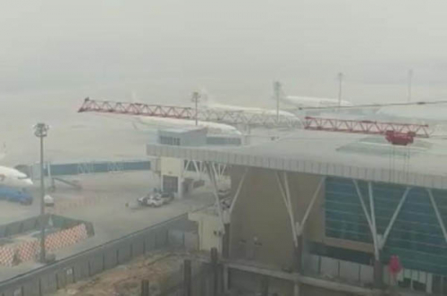 8 Penerbangan Delay di Bandara SSK II Pekanbaru Akibat Kabut Asap